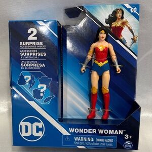 DC Wonder Woman Figure - Red, Blue, Gold